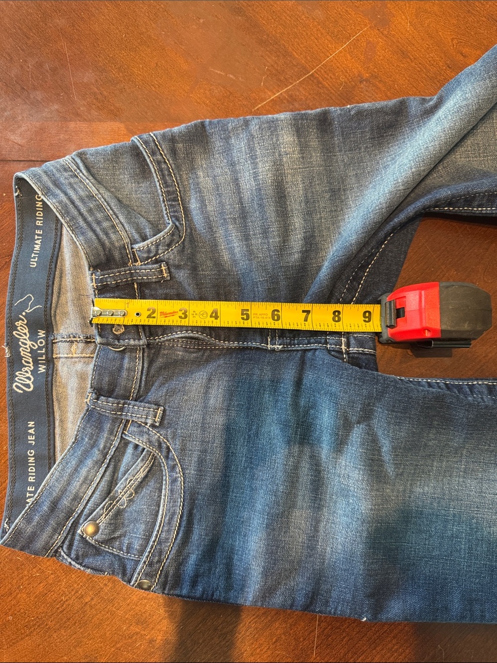 Wrangler Woman’s Blue Slim boot cut Jeans